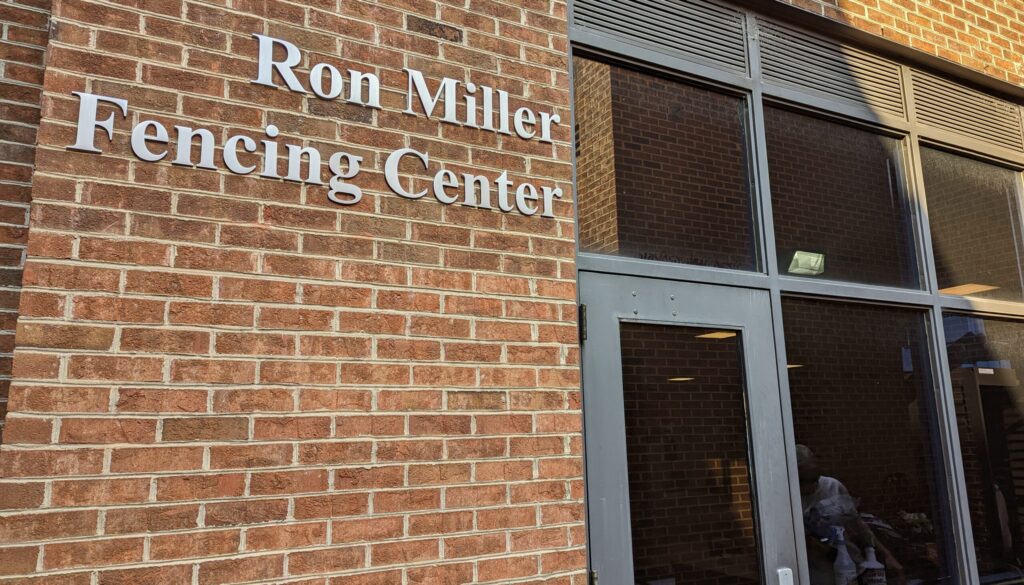 Ron Miller Fencing Sign