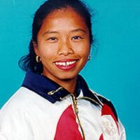 Nhi Lan Lee (Epee) competes in Olympics Games in Atlanta