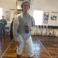 Faiz Nazier tournament foil fencing