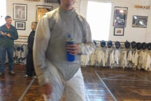 Faiz Nazier tournament foil fencing