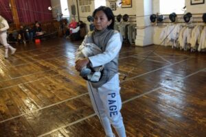 Inez Page women's foil tournament