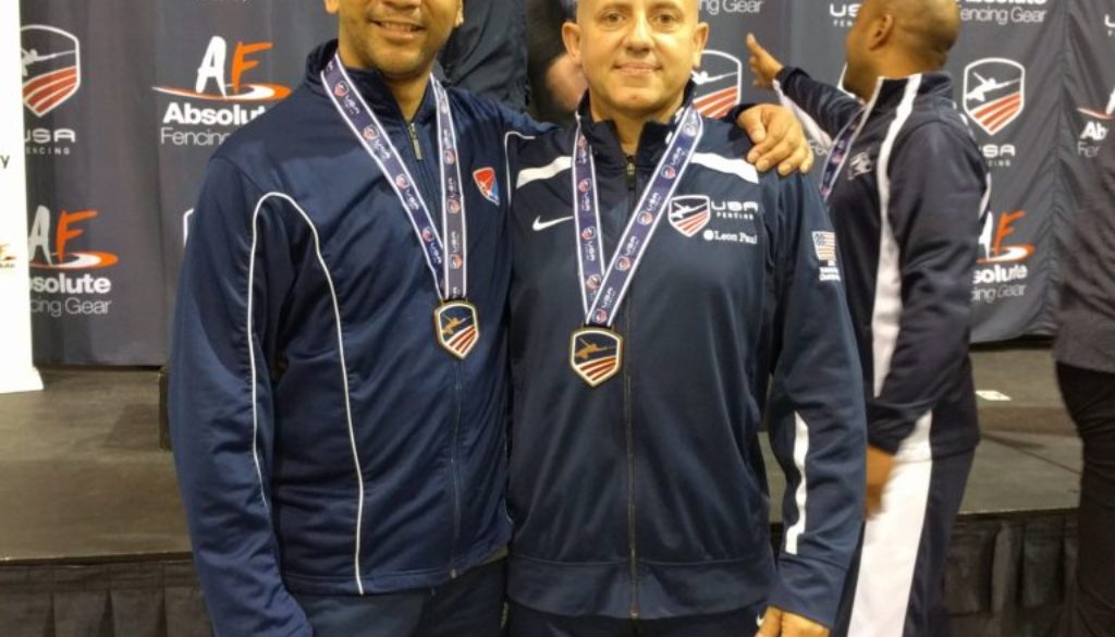 Coach Gerhard and Julio Diaz Richmond NAC Medals
