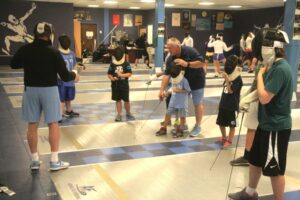 Coach Ron Miller UNC NCFDP Summer Fencing Camp Fetzer