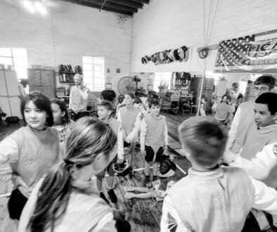 summer camp team group