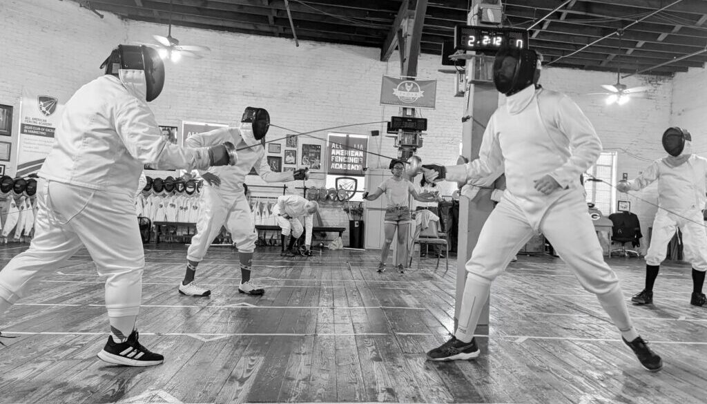 grand open epee fencing