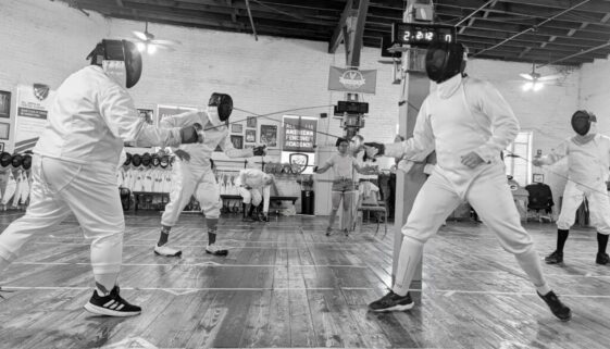 grand open epee fencing