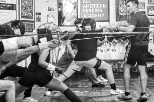 David Hadler teaching class