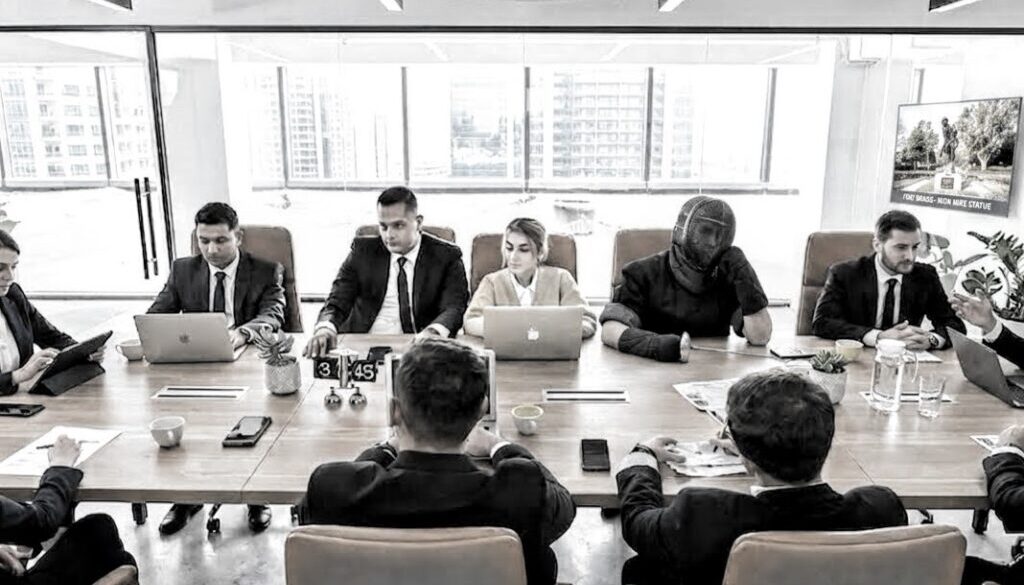 Coach in Meeting