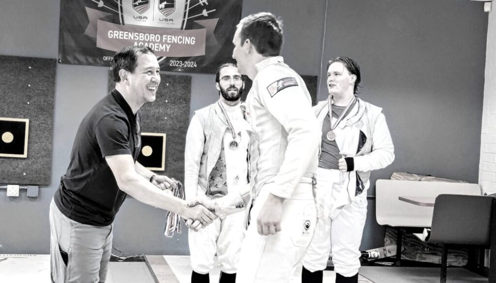 justin awards at Greensboro