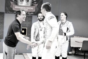 justin awards at Greensboro