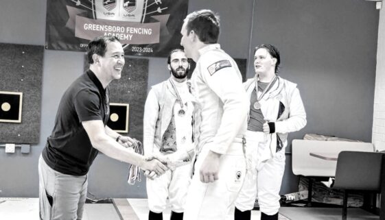 justin awards at Greensboro